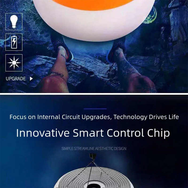 Sakerplus® Portable USB Rechargeable LED Camping Bulb - Image 7