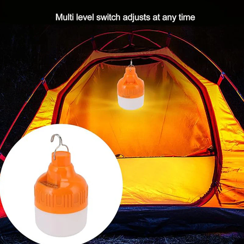 Sakerplus® Portable USB Rechargeable LED Camping Bulb - Image 9