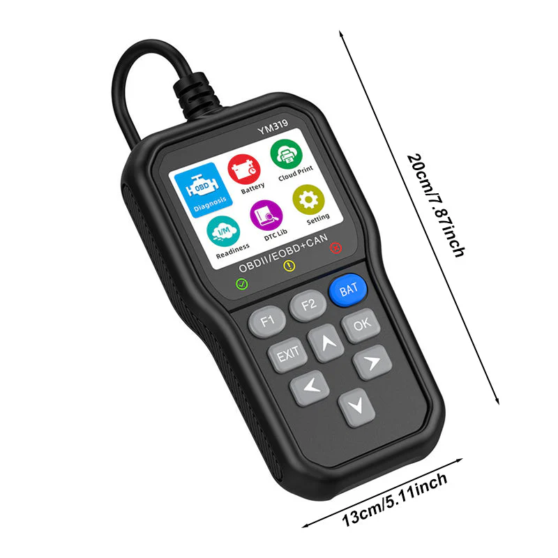 SakerplusĀ® Professional OBD Scanner Car Diagnostic Tool - Image 10
