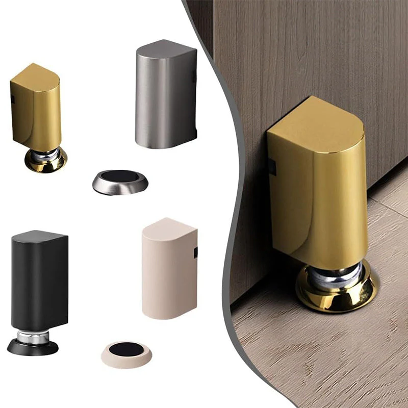 SakerplusĀ® Punch-Free Zinc Alloy Door Stop - Image 6