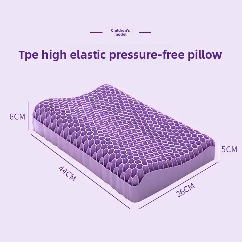 SakerplusĀ® Purple Gel Latex Neck Pillow - Image 8