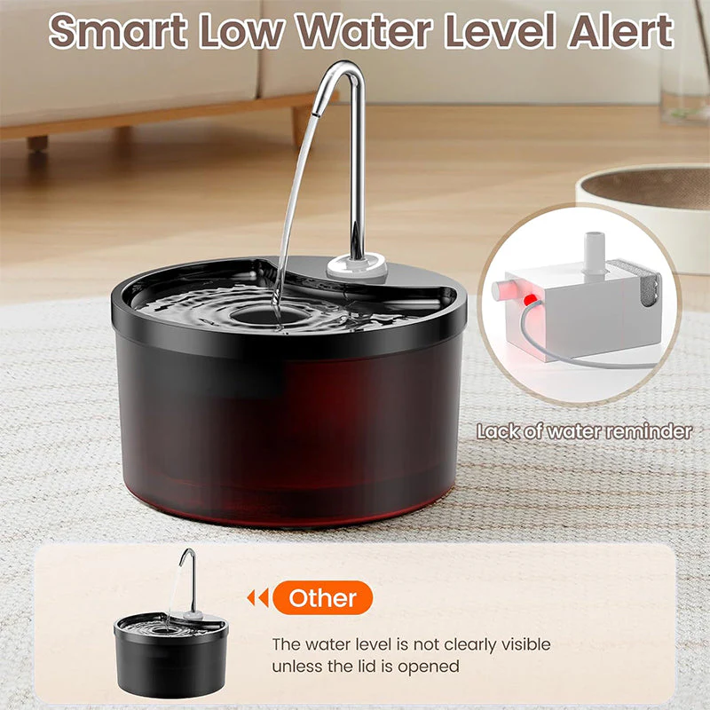 Sakerplus® Radar Sensing Cordless Cat Water Fountain - Image 4