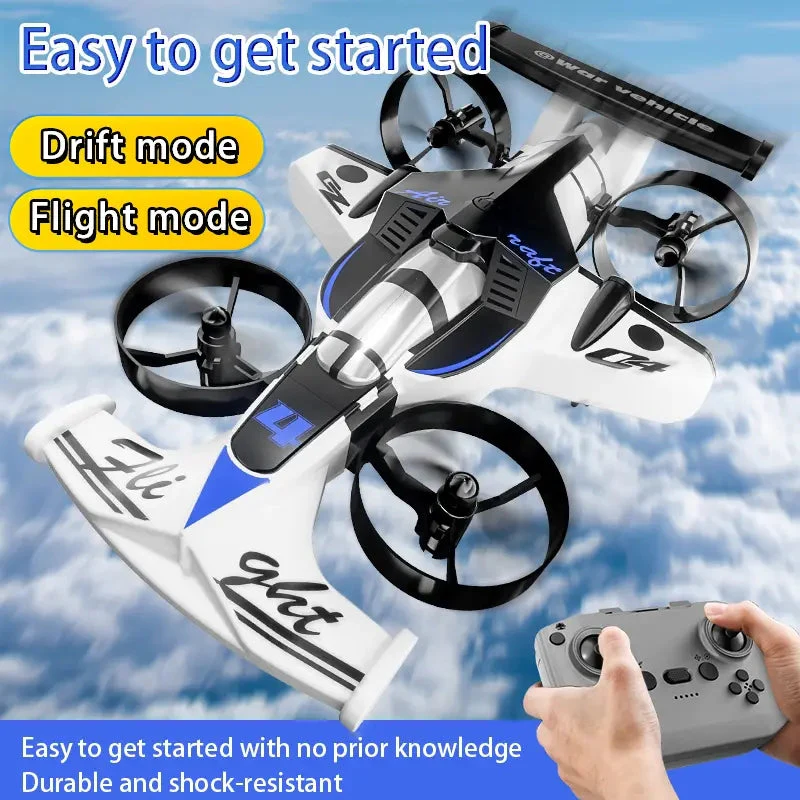 Sakerplus® RC Plane Drone With Stunts - Image 5