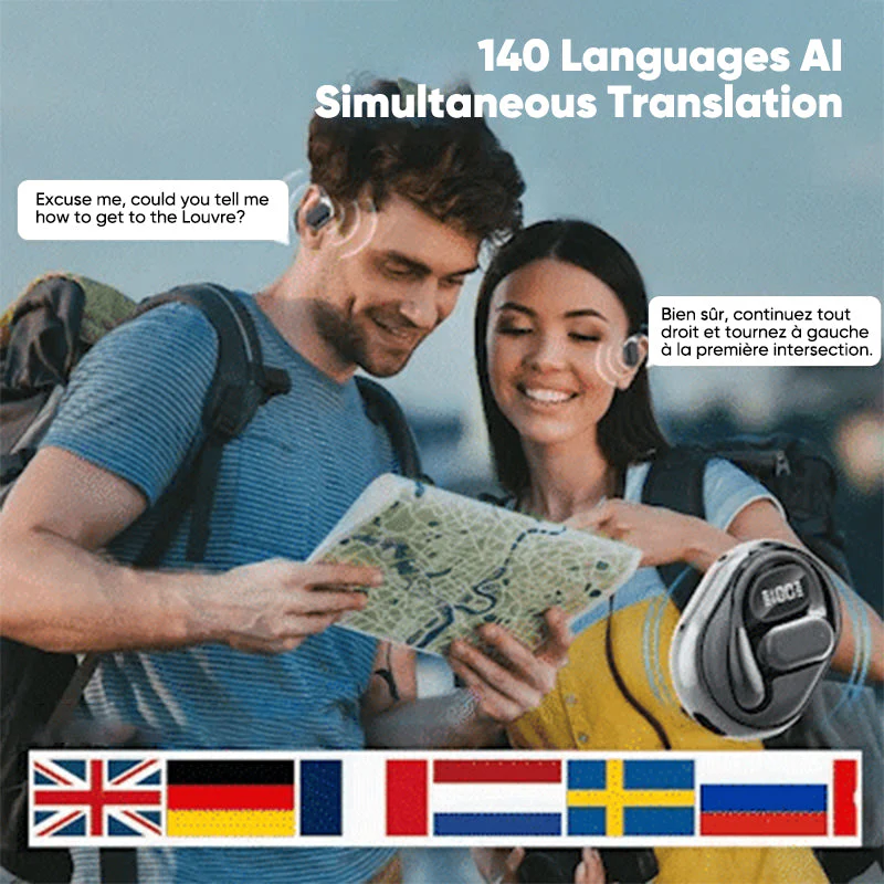 Sakerplus® Real Time Translation Earbuds Wireless - Image 6