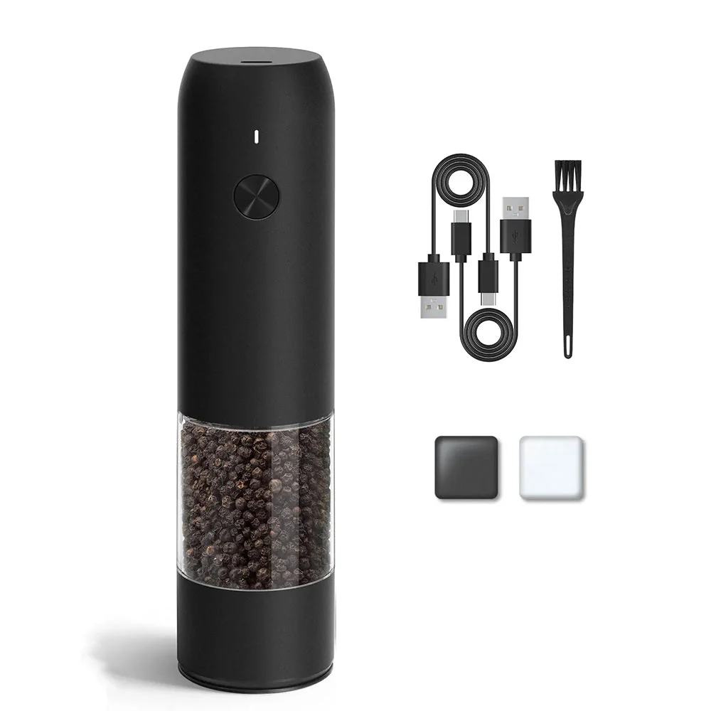 SakerplusĀ® Rechargeable Automatic Adjustable Electric Pepper Grinder - Image 8