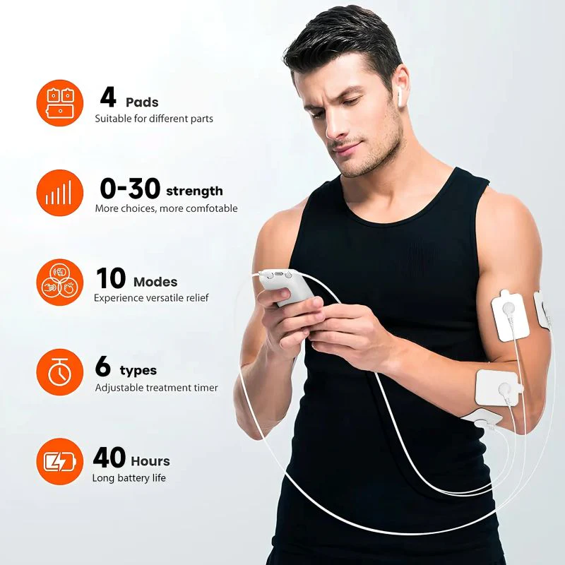 Sakerplus® Rechargeable Dual Channel Muscle Stimulator - Image 7