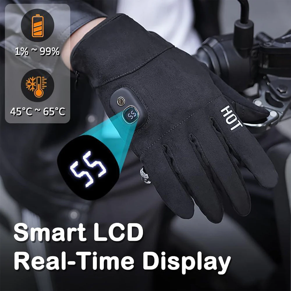 SakerplusĀ® Rechargeable Electric Heated Winter Gloves - Image 3