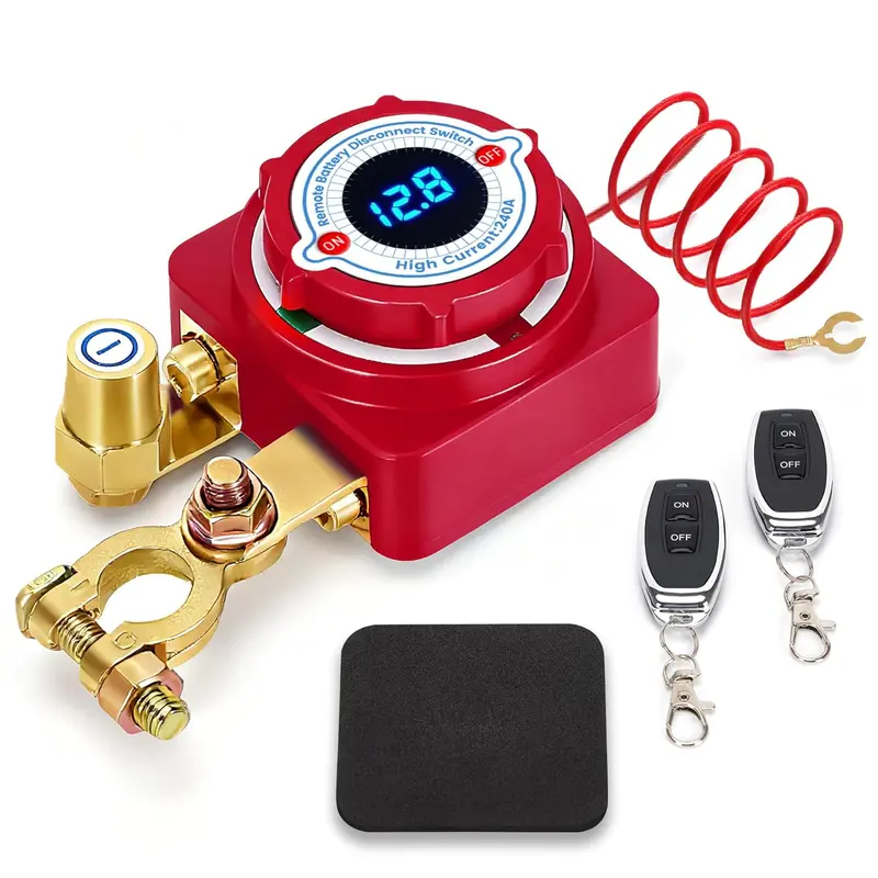 SakerplusĀ® Remote Battery Disconnect Switch Kit