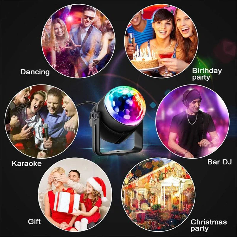 SakerplusĀ® Remote Control Disco Party Light - Image 6