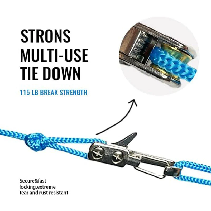 SakerplusĀ® Retractable Ratchet Straps Rope Roller Tool - Image 4