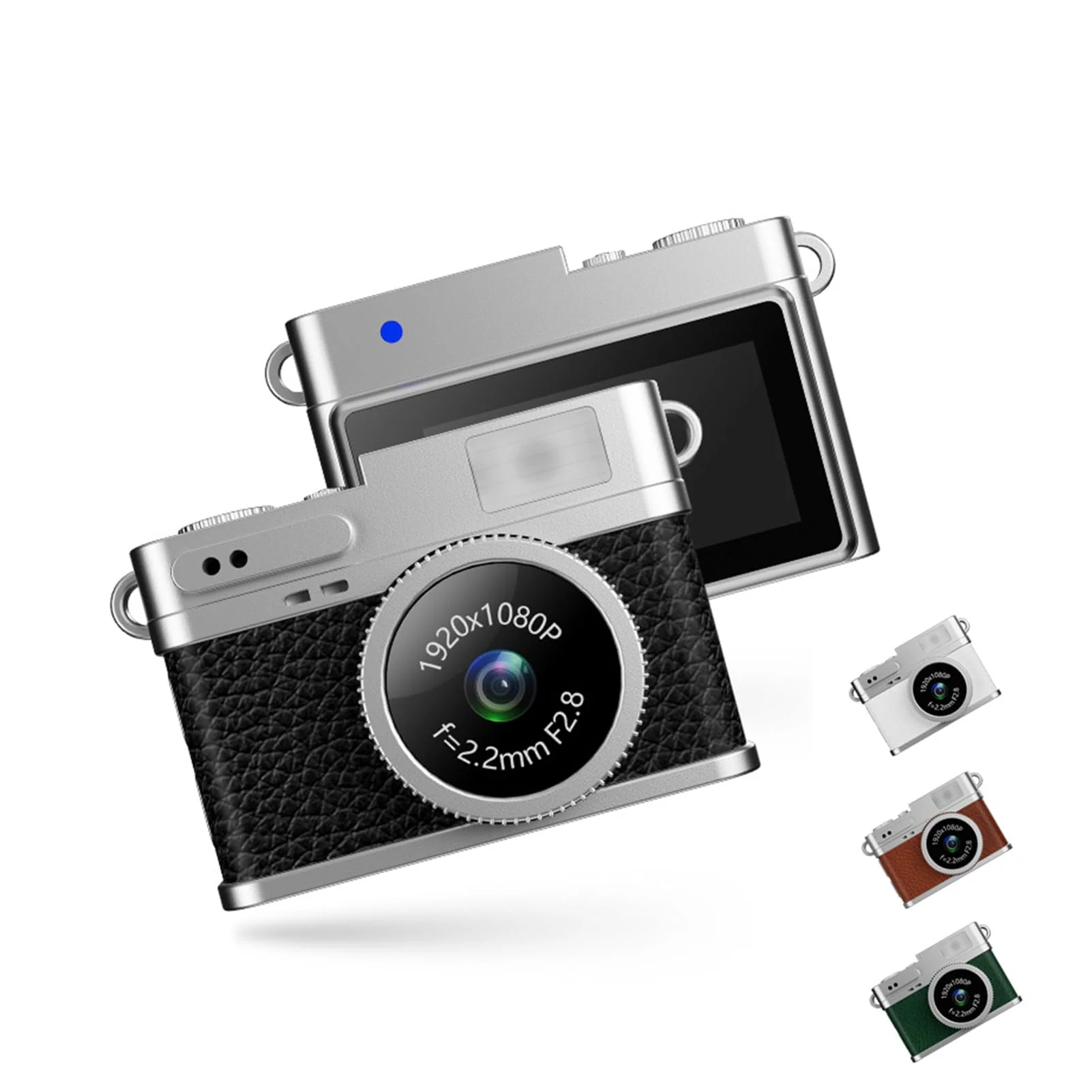 SakerplusĀ® Retro Keychain Mini Digital Camera
