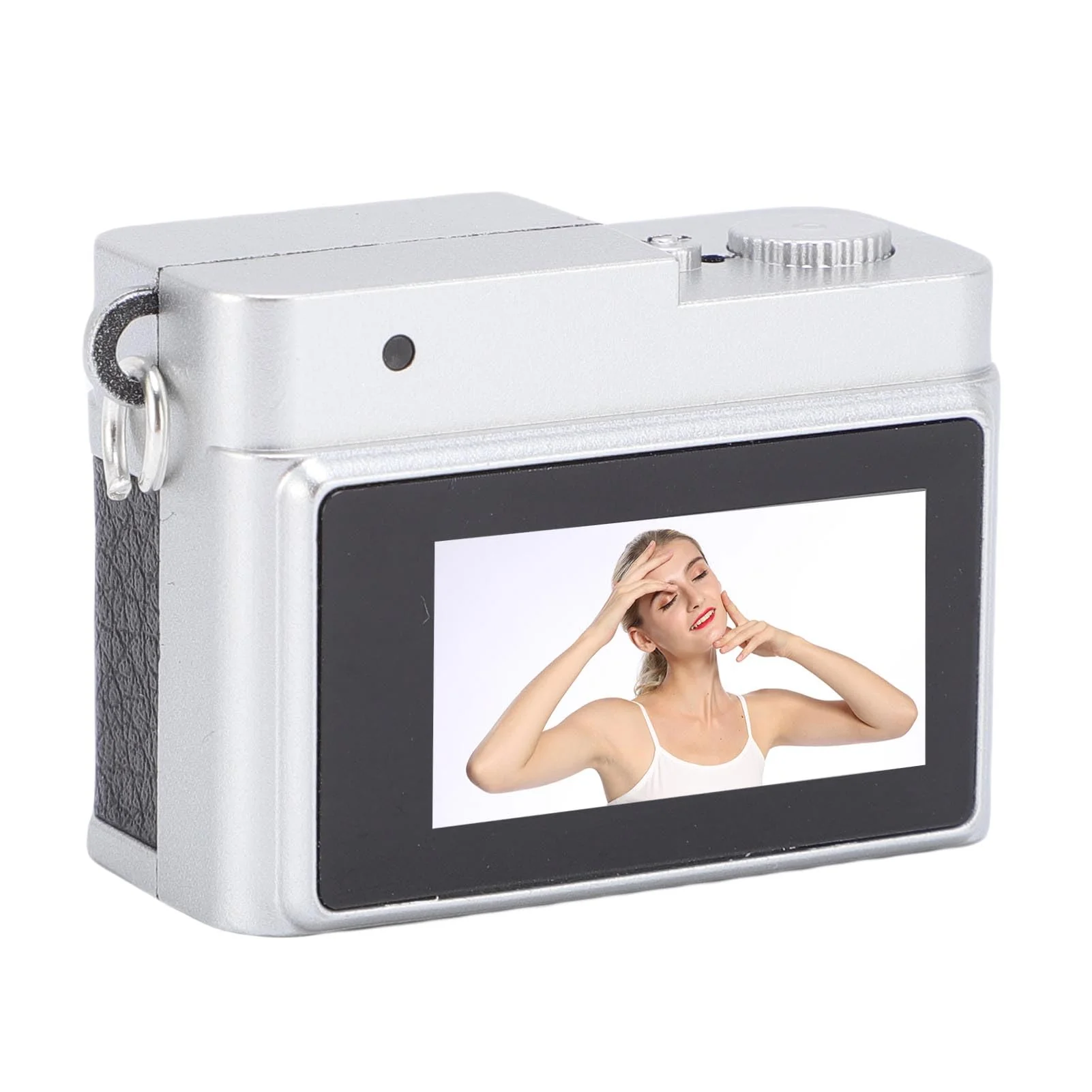 SakerplusĀ® Retro Keychain Mini Digital Camera - Image 9