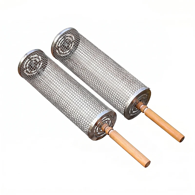 Sakerplus® Rolling Grill Basket Set - Image 9