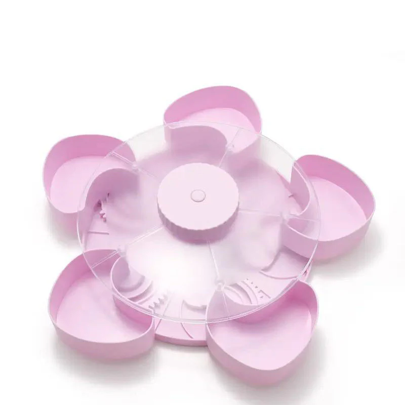 Sakerplus® Rotating Divided Snack Serving Tray - Image 9