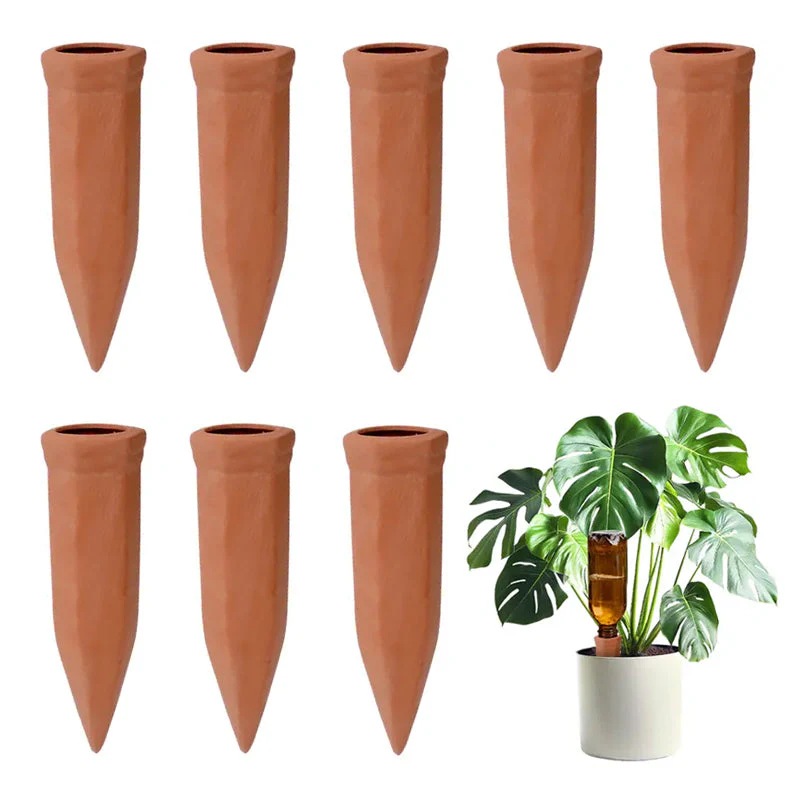 Sakerplus® Self-Watering Terracotta Plant Spikes Pack - Image 3