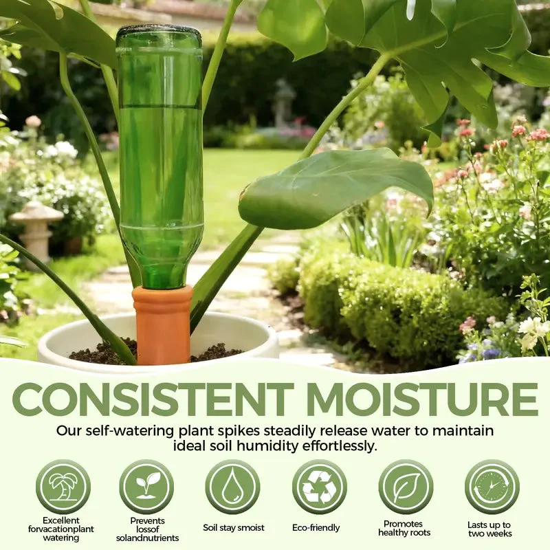 Sakerplus® Self-Watering Terracotta Plant Spikes Pack - Image 6