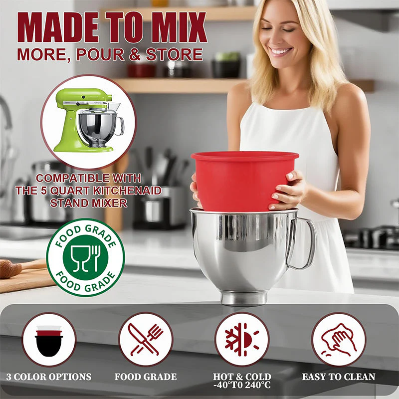 Sakerplus® Silicone Bowl Liners With Lids - Image 7