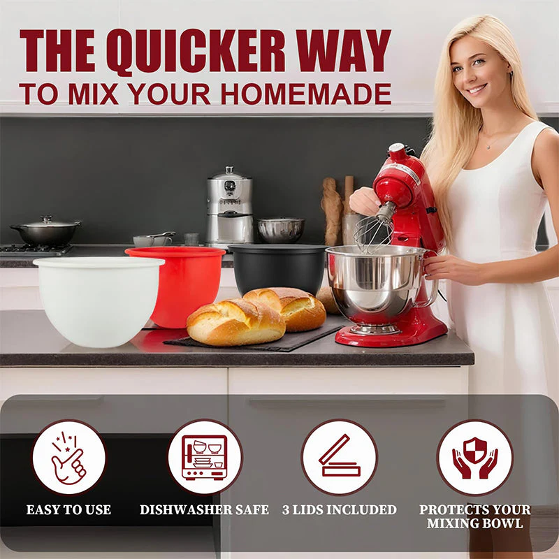 Sakerplus® Silicone Bowl Liners With Lids - Image 8