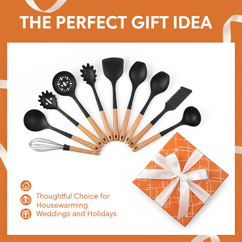 Sakerplus® Silicone Kitchen Utensil Set - Image 7