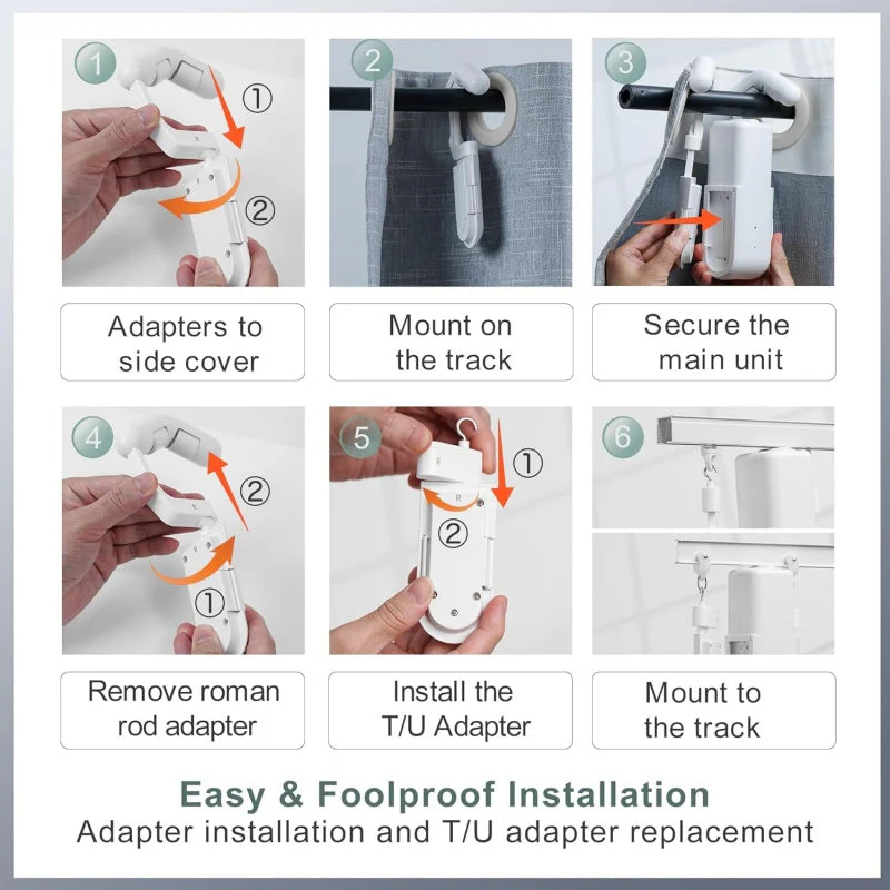 Sakerplus® Smart Automatic Electric Curtain Opener - Image 4
