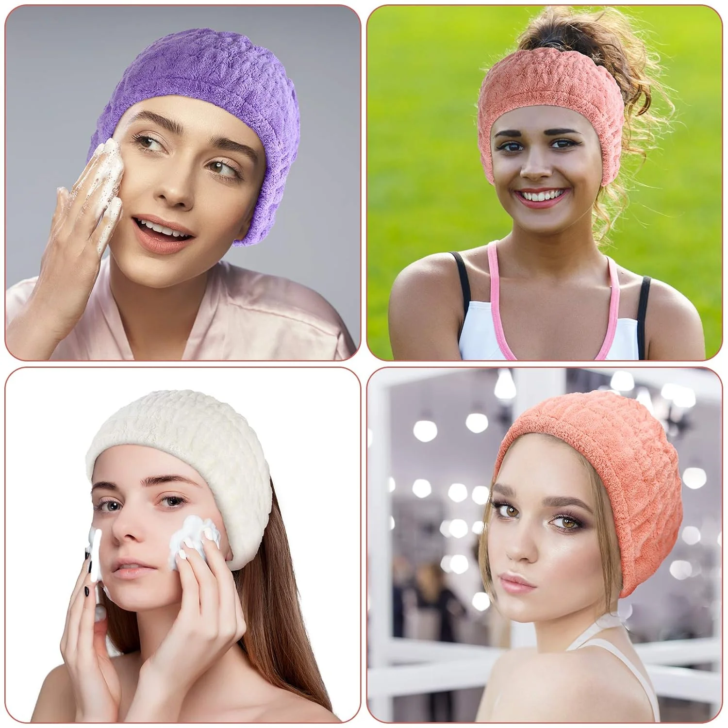 Sakerplus® Soft Stretchy Headbands For Women - Image 4