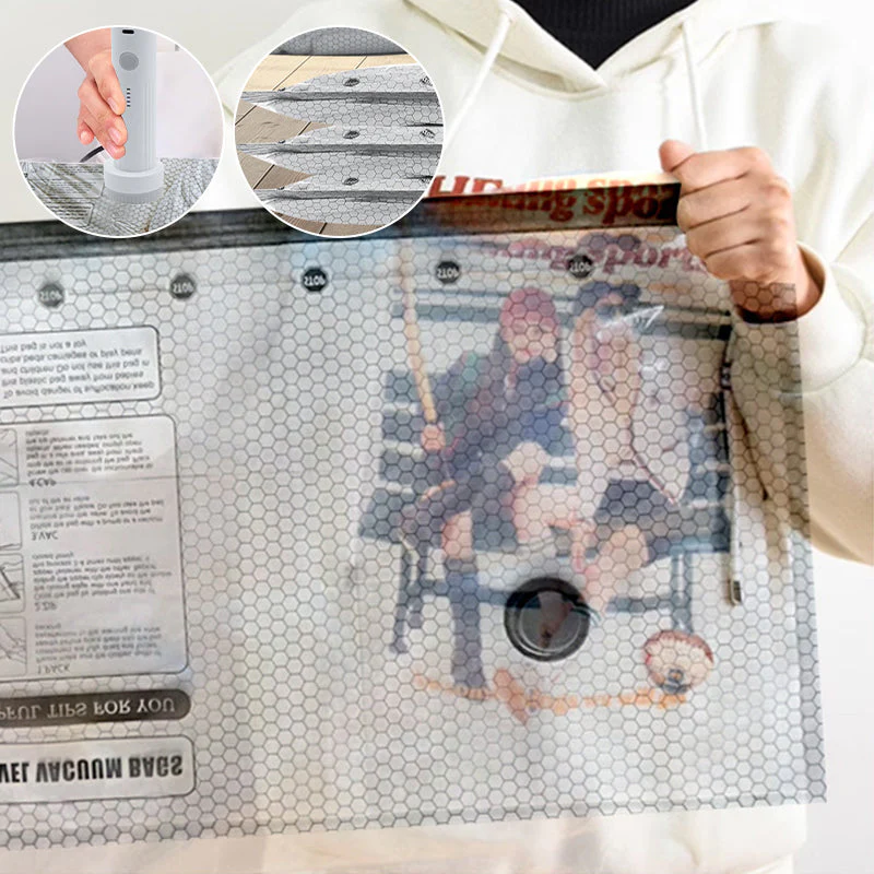 Sakerplus® Space Saving Vacuum Compression Bags - Image 10