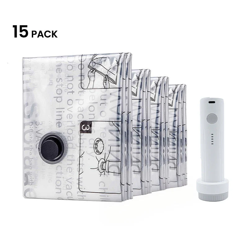 Sakerplus® Space Saving Vacuum Compression Bags - Image 17