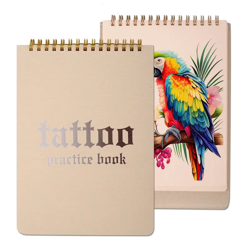 SakerplusĀ® Spiral Bound Tattoo Practice Skin Book - Image 6