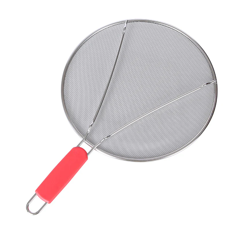 Sakerplus® Stainless Steel Splatter Screen Frying Pan - Image 13
