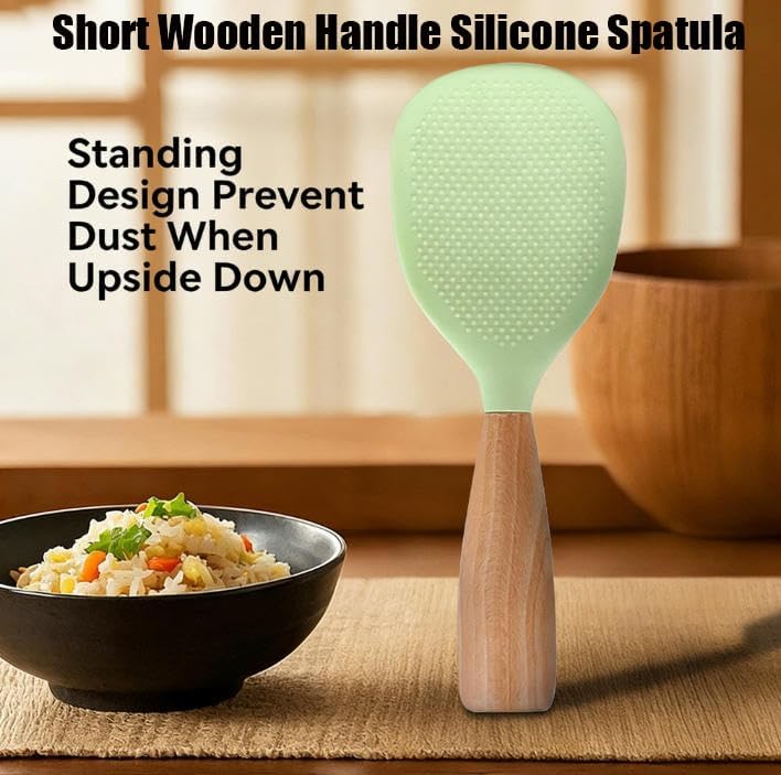 Sakerplus® Standing Silicone Rice Spoon Utensil - Image 6