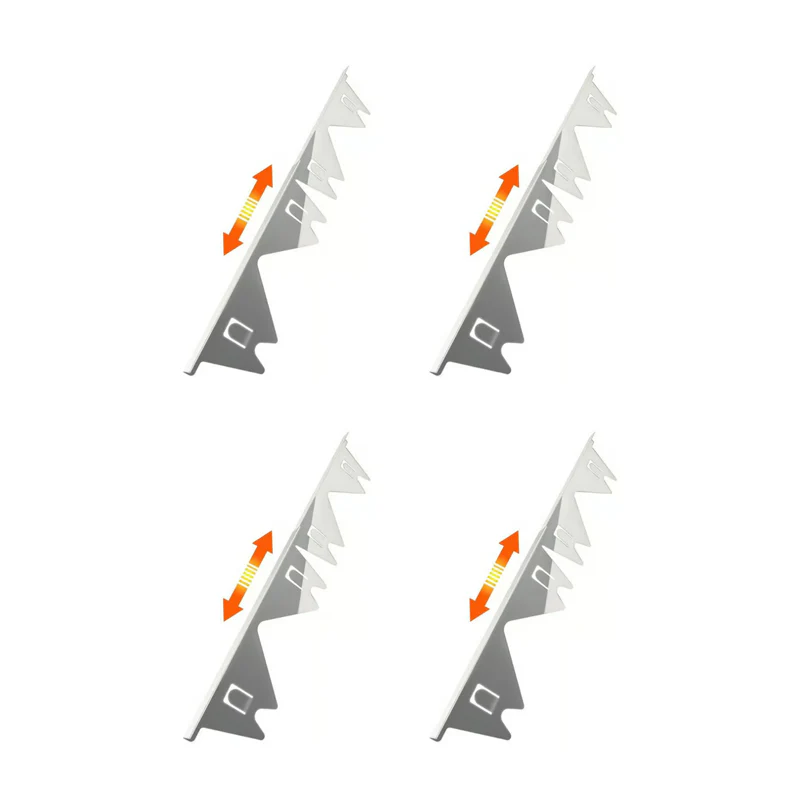 Sakerplus® Stove Gap Covers Stainless Steel - Image 12