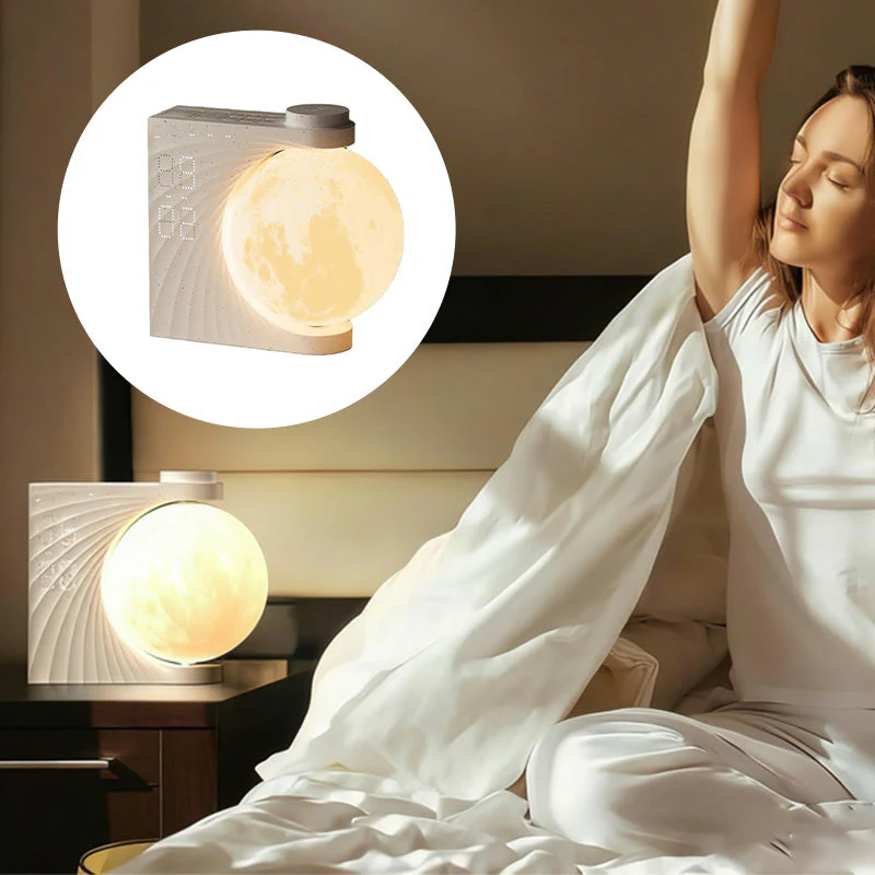 Sakerplus® Sunrise Alarm Clock Moon Lamp - Image 11