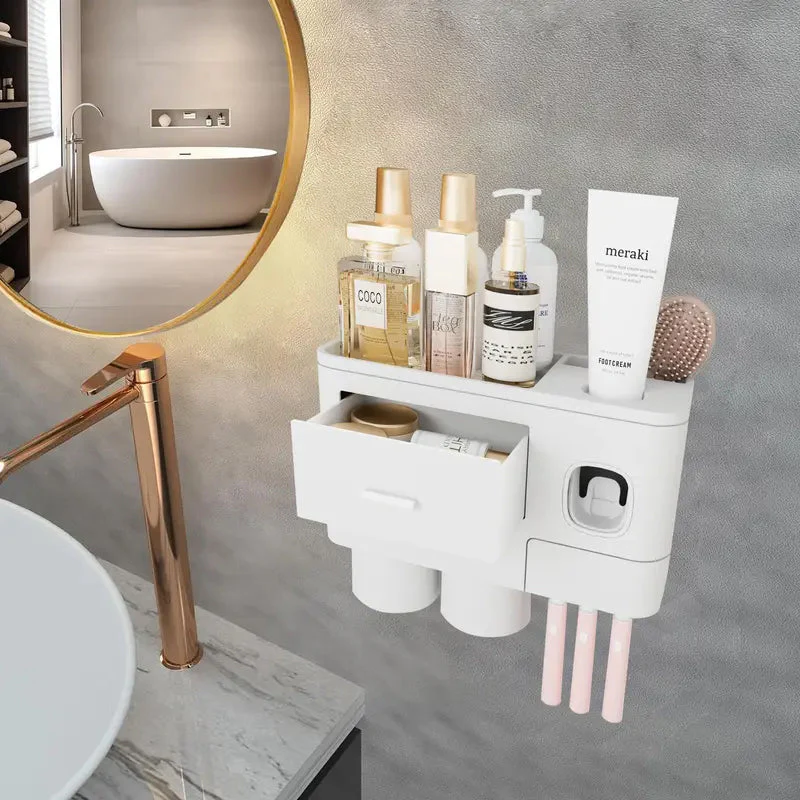 Sakerplus® Tooth Brush Holder For Bathroom Wall Mounted - Image 7