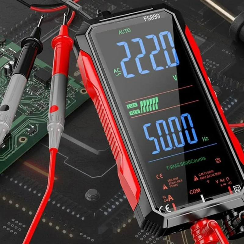 Sakerplus® True RMS 6000-Count Digital Voltmeter - Image 11