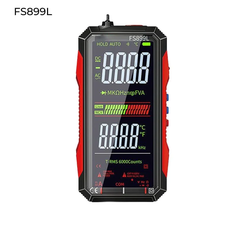 Sakerplus® True RMS 6000-Count Digital Voltmeter - Image 14