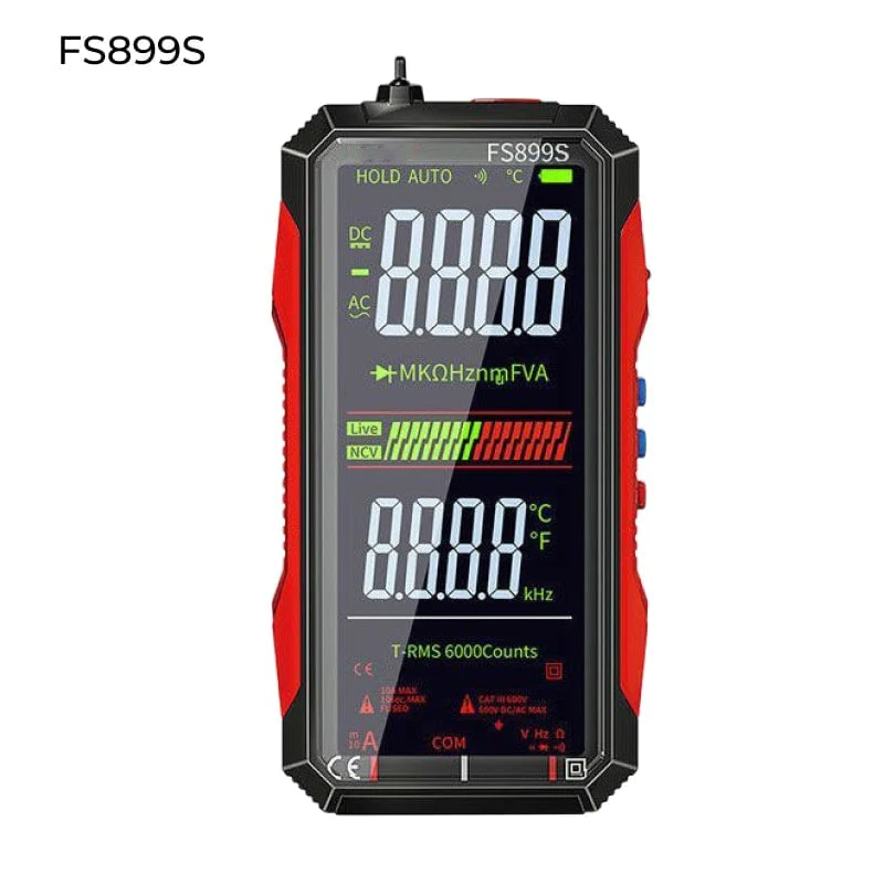 Sakerplus® True RMS 6000-Count Digital Voltmeter - Image 16