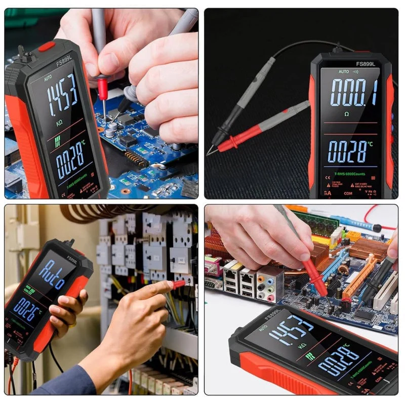 Sakerplus® True RMS 6000-Count Digital Voltmeter - Image 7