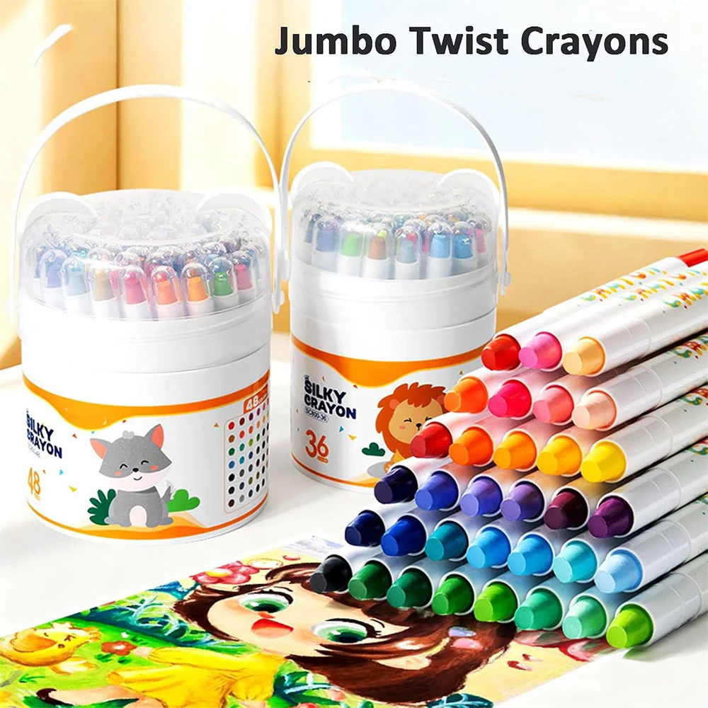 Sakerplus® Twist Crayons For Kids Set - Image 5