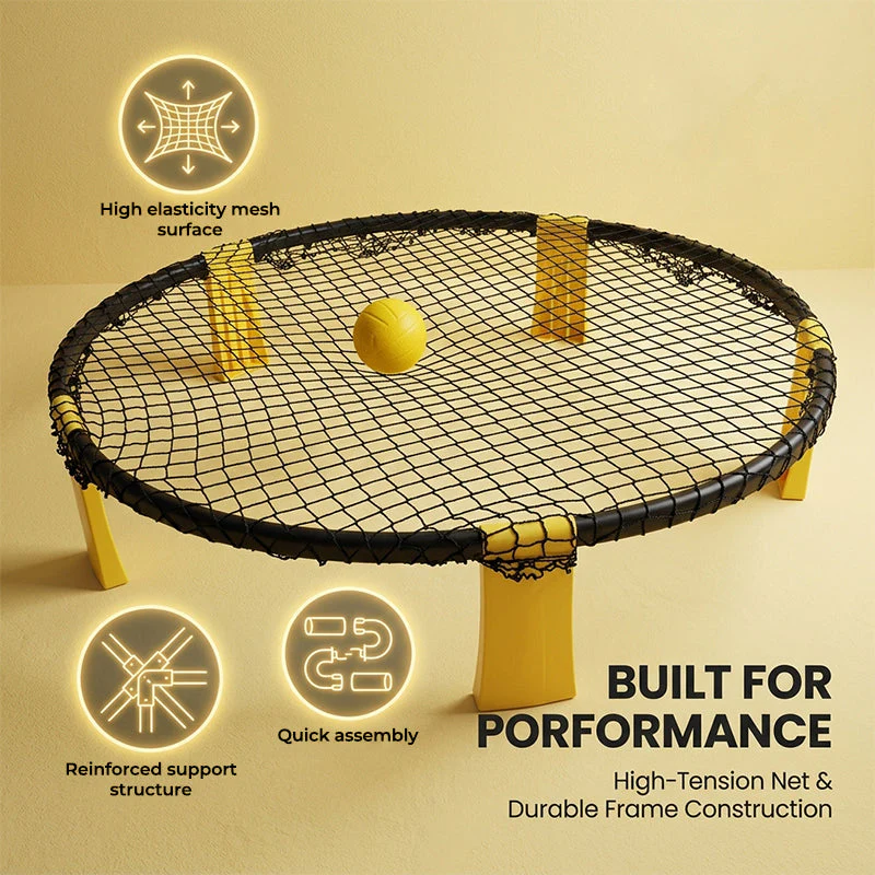 Sakerplus® Ultimate Outdoor Roundnet Game Set - Image 5