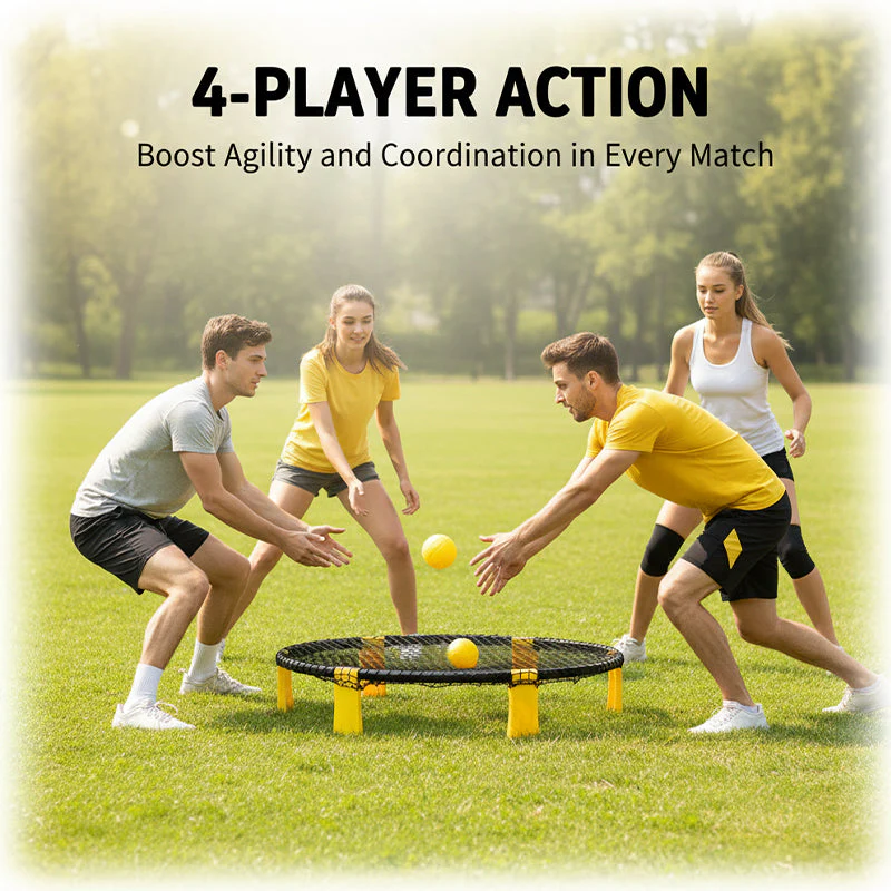 Sakerplus® Ultimate Outdoor Roundnet Game Set - Image 8