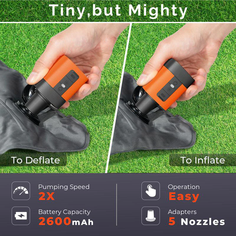 SakerplusĀ® Ultra Fast Mini Electric Air Pump - Image 6