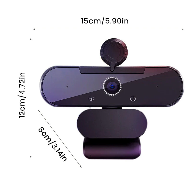 Sakerplus® Ultra HD 4K Webcam With Microphone - Image 13