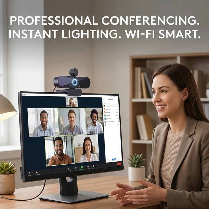 Sakerplus® Ultra HD 4K Webcam With Microphone - Image 9