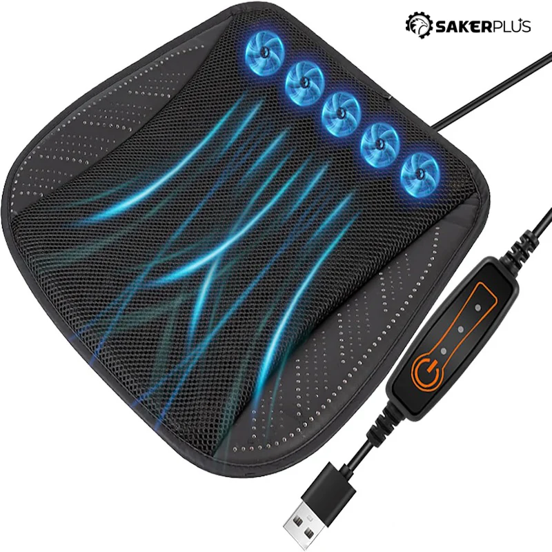 Sakerplus® Universal USB Cooling Seat Cushion