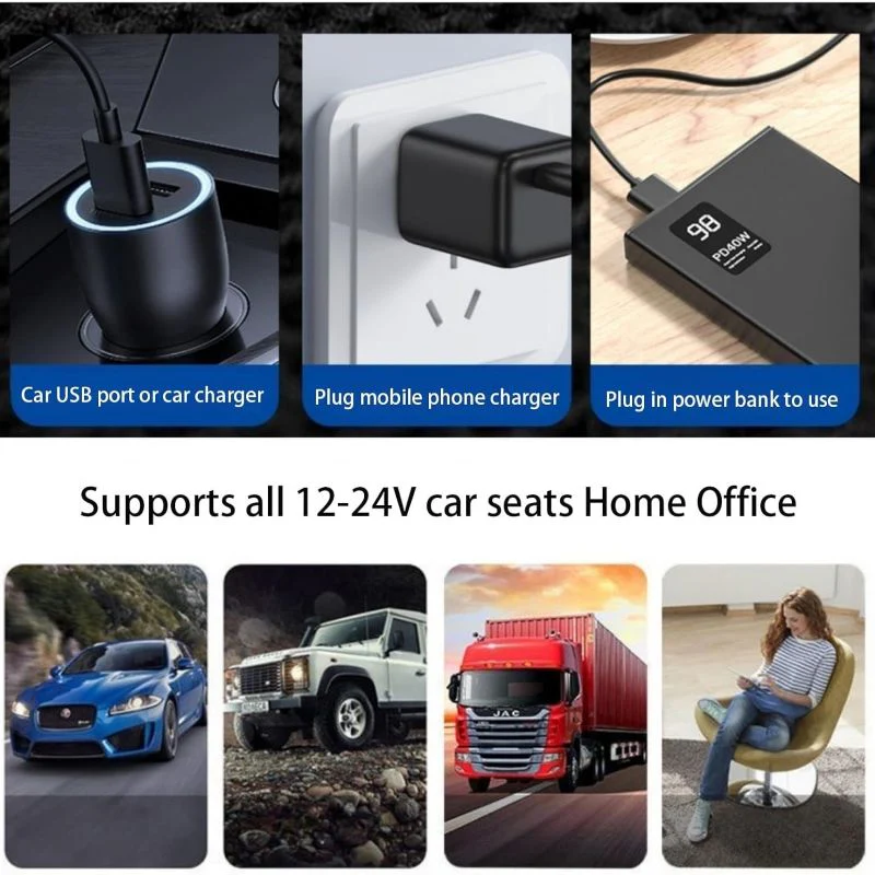 Sakerplus® Universal USB Cooling Seat Cushion - Image 7