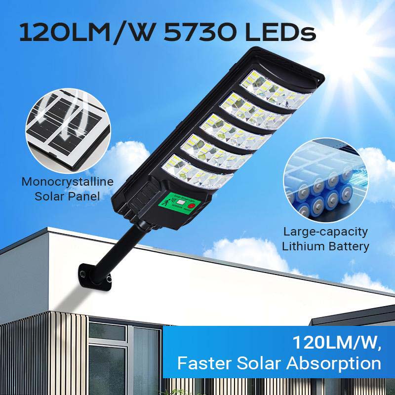Sakerplus® Upgraded Solar Street Light for Outdoors - Image 3