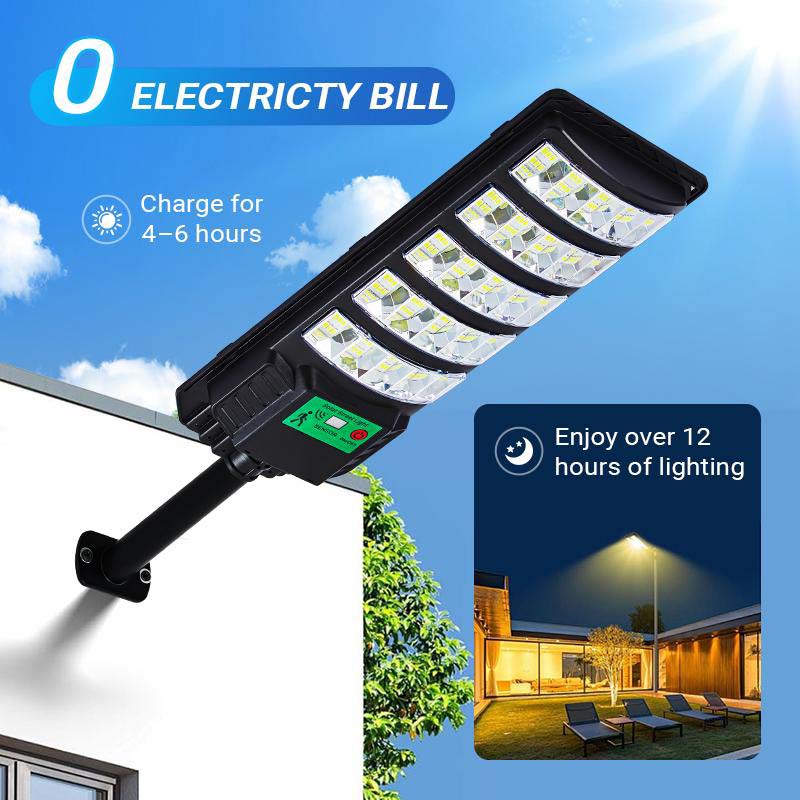 Sakerplus® Upgraded Solar Street Light for Outdoors - Image 6