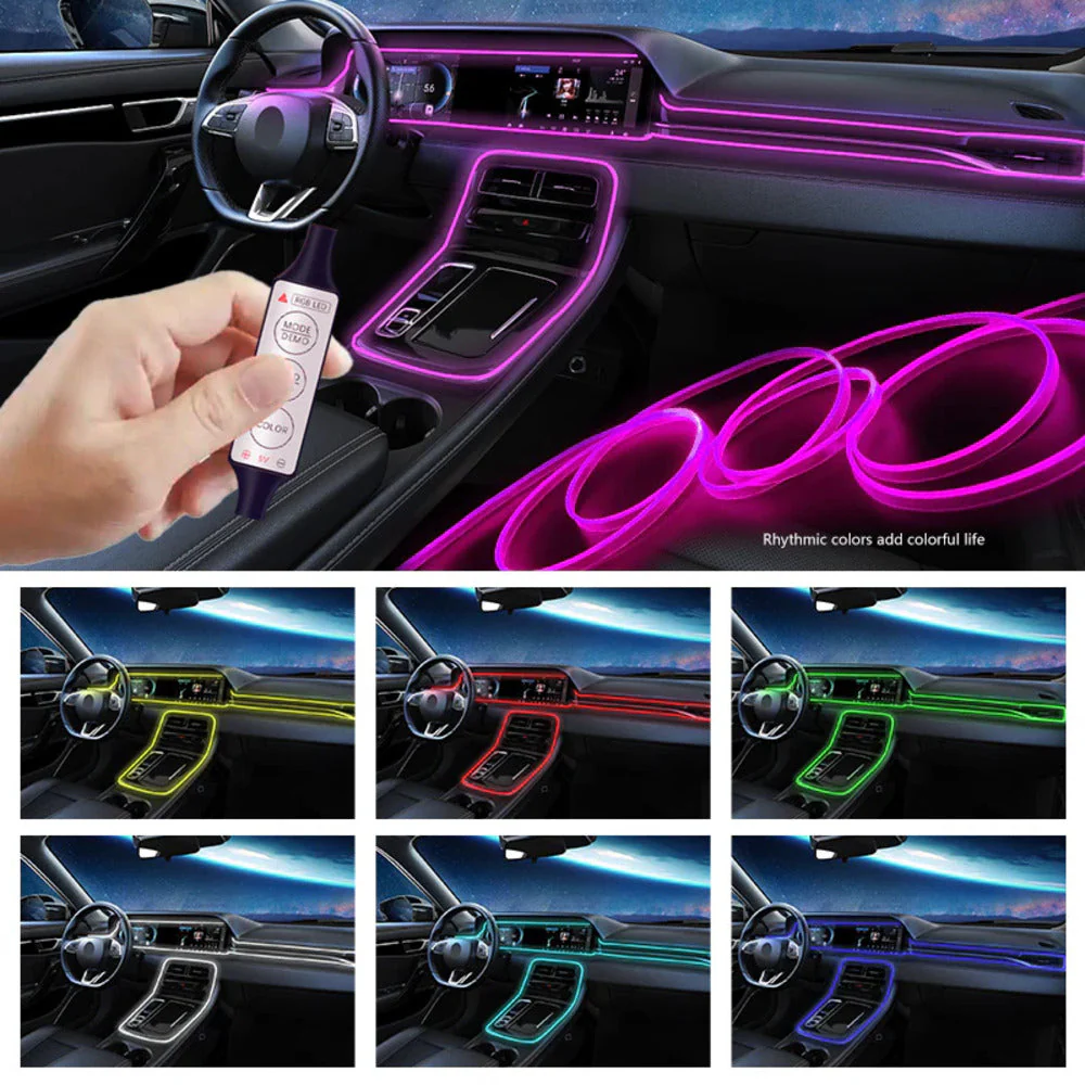 SakerplusĀ® USB Car LED Lights with APP Control - Image 10