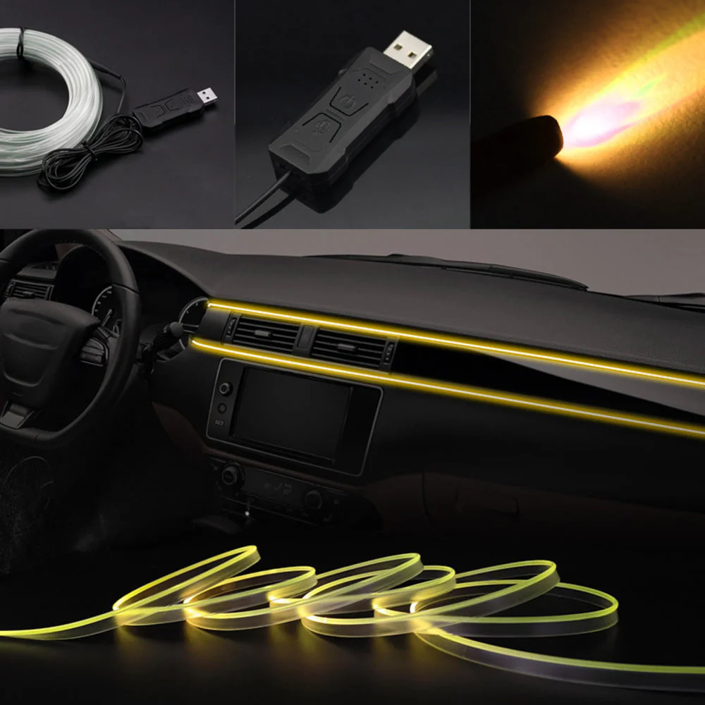 SakerplusĀ® USB Car LED Lights with APP Control - Image 13