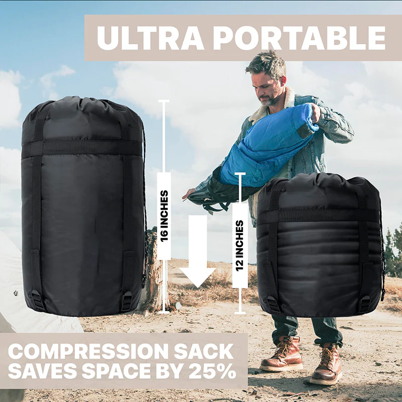 Sakerplus® Versatile Lightweight Sleeping Bag For Camping - Image 5